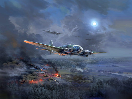 ICM 1:48 He 111H-20 WWII German Bomber - ICM48264
