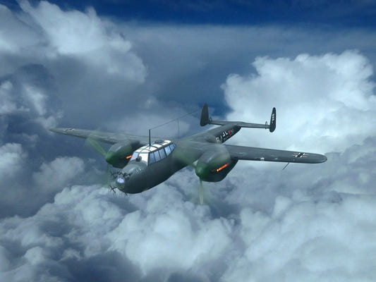 ICM 1:72 Do 215B-5 WWII German Night Fighter Plane - ICM72306
