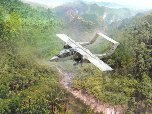 ICM 1:72 OV-10А Bronco U.S. Attack Aircraft - ICM72185