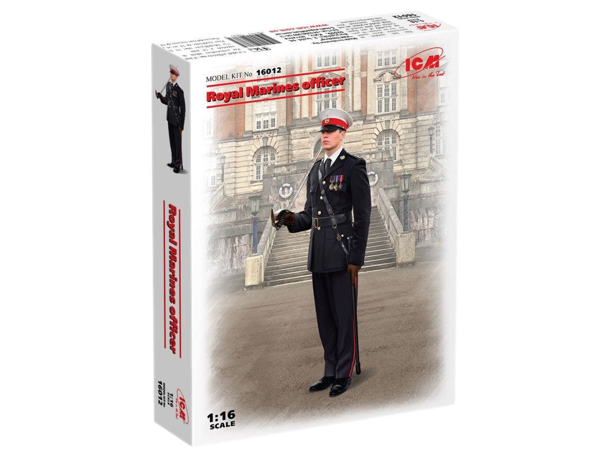 ICM British Royal Marines Officer 1:16 Figure - ICM16012