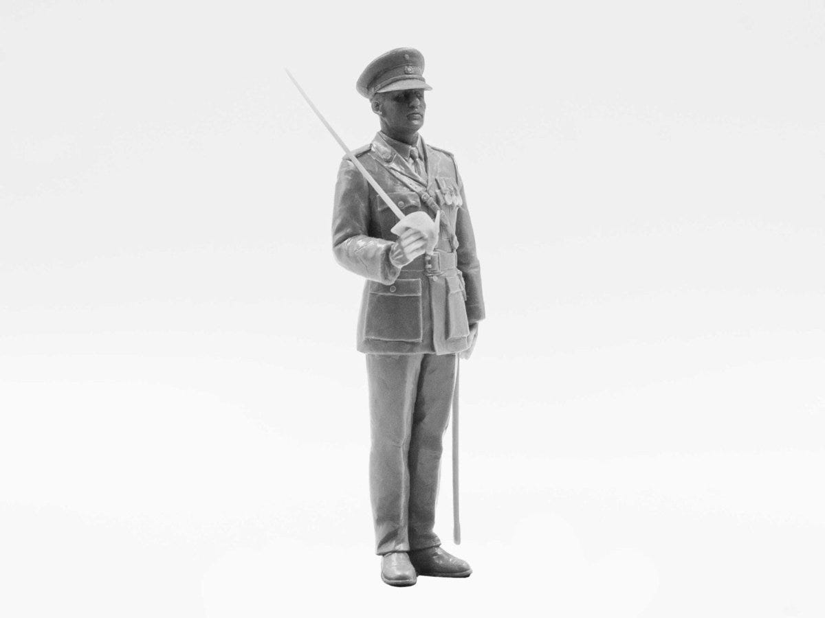 ICM British Royal Marines Officer 1:16 Figure - ICM16012