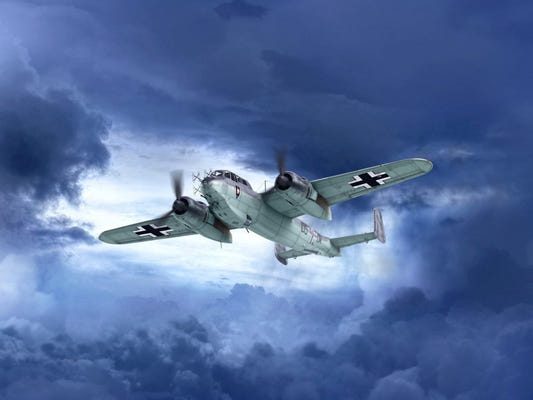 ICM Do 217J-1:2 WWII German Night Fighter Plane - ICM48272