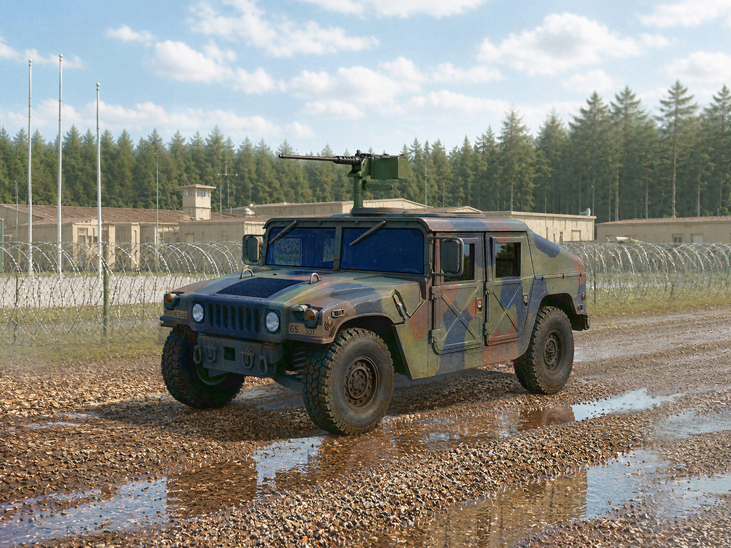 ICM 1:35 M1025A2 Humvee Armament Carrier - ICM35437