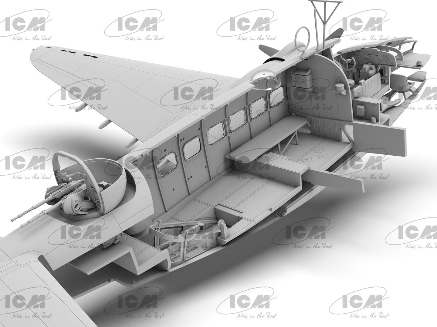 ICM 1:48 Lockheed Hudson Mk. III WWII British Reconnaissance Bomber - ICM48331