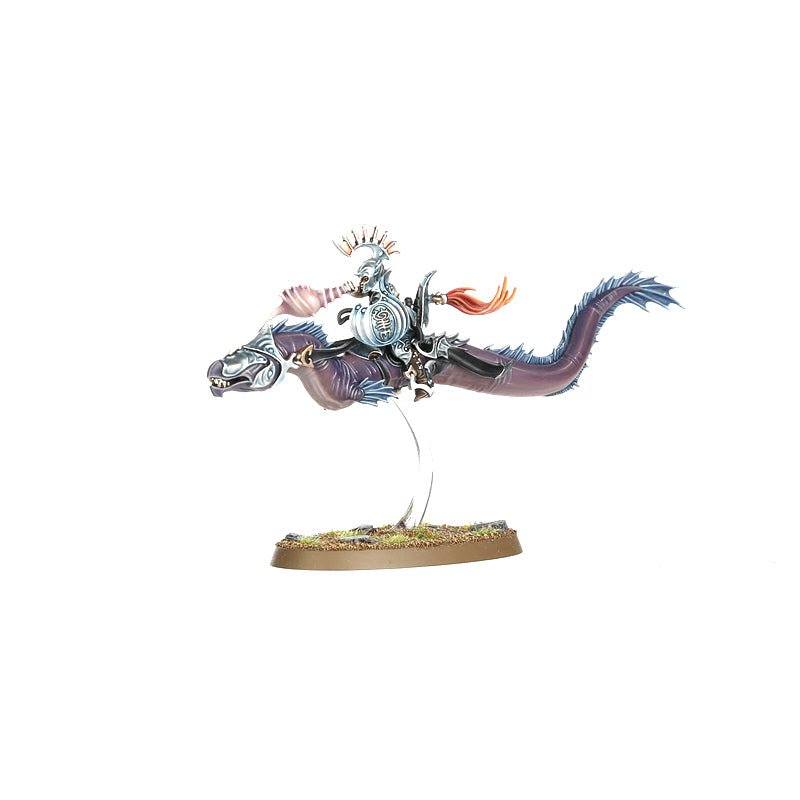 Idoneth Deepkin: Akhelian Morrsarr Guard painted miniature - Loaded Dice