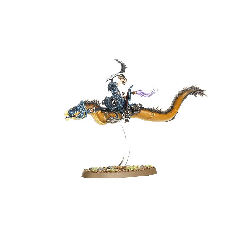 Idoneth Deepkin: Akhelian Morrsarr Guard painted miniature - Loaded Dice