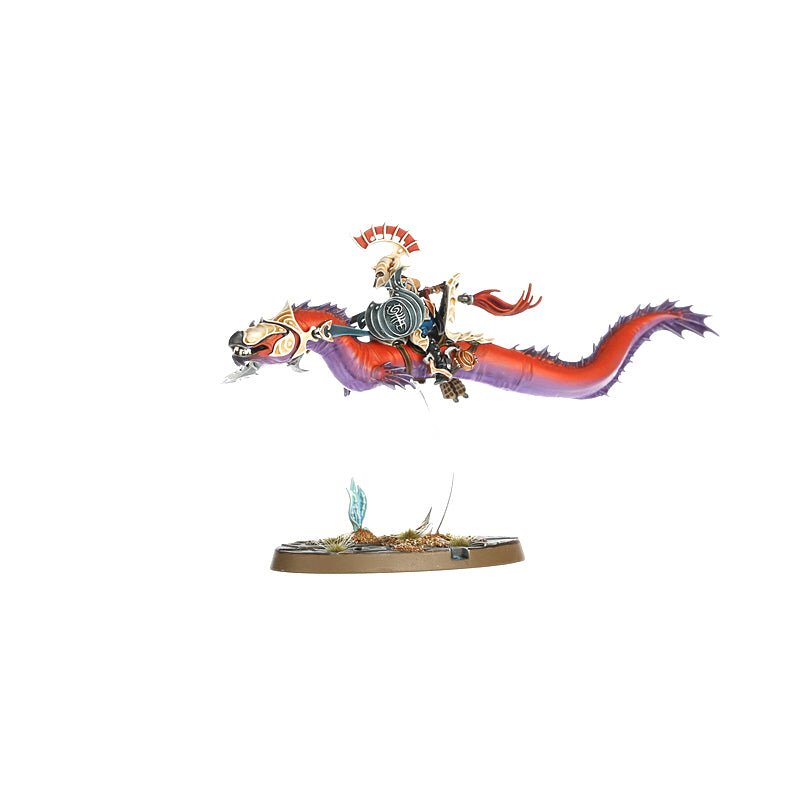 Idoneth Deepkin: Akhelian Morrsarr Guard painted miniature - Loaded Dice