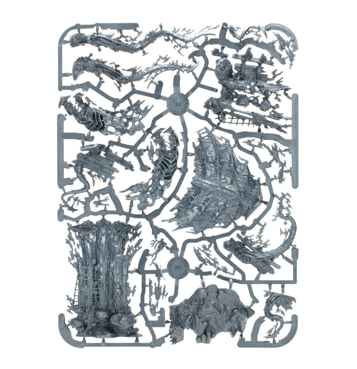 Idoneth Deepkin Manifestations unpainted plastic sprue, frame 1 of 1