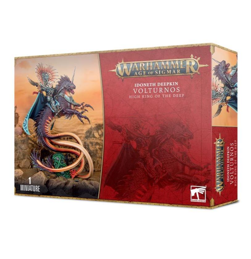 Games Workshop Idoneth Deepkin Volturnos High King of the Deep box front