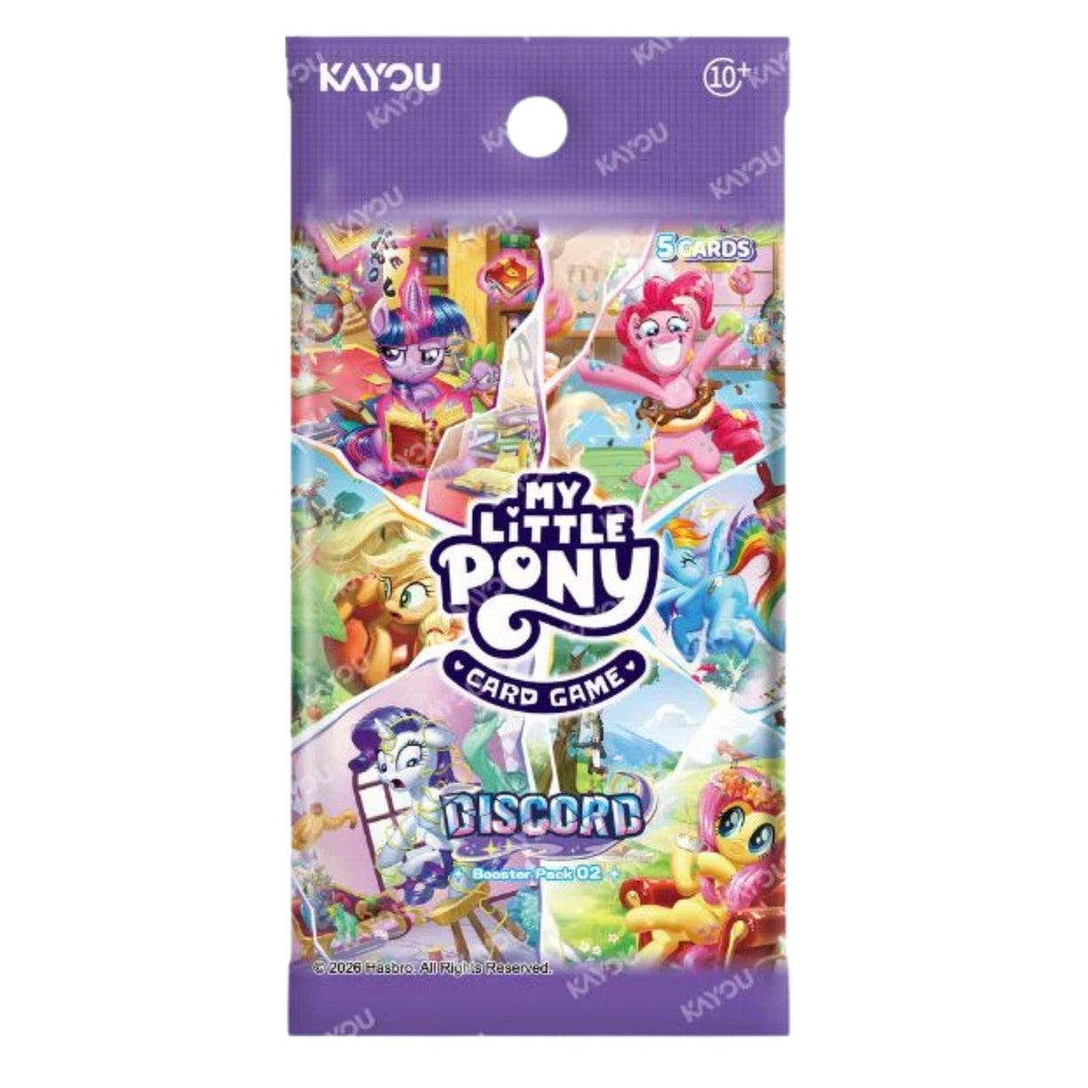 My Little Pony Trading Card Game - Discord - Foil Booster Pack - Series 2