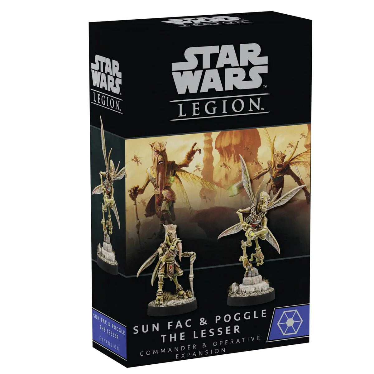 Star Wars Legion: Sun Fac & Poggle the Lesser Commander Expansion - Release Date 19/1/24 - Loaded Dice Barry Vale of Glamorgan CF64 3HD