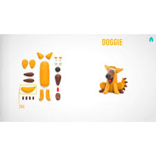 HEY CLAY Claymates Animals - Doggie (3 Cans) - Loaded Dice