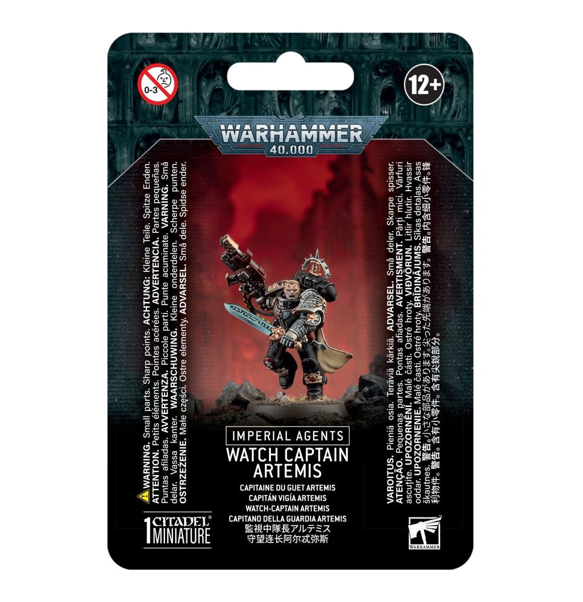 Imperial Agents Watch Captain Artemis blister pack, Warhammer 40,000 by Games Workshop