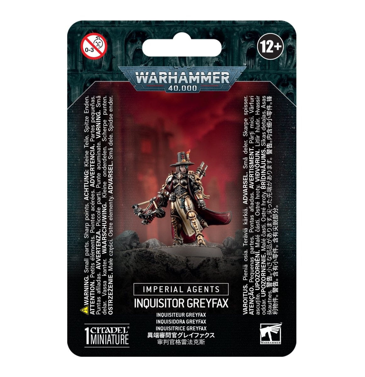 Imperial Agents Inquisitor Greyfax blister pack, Warhammer 40,000 by Games Workshop