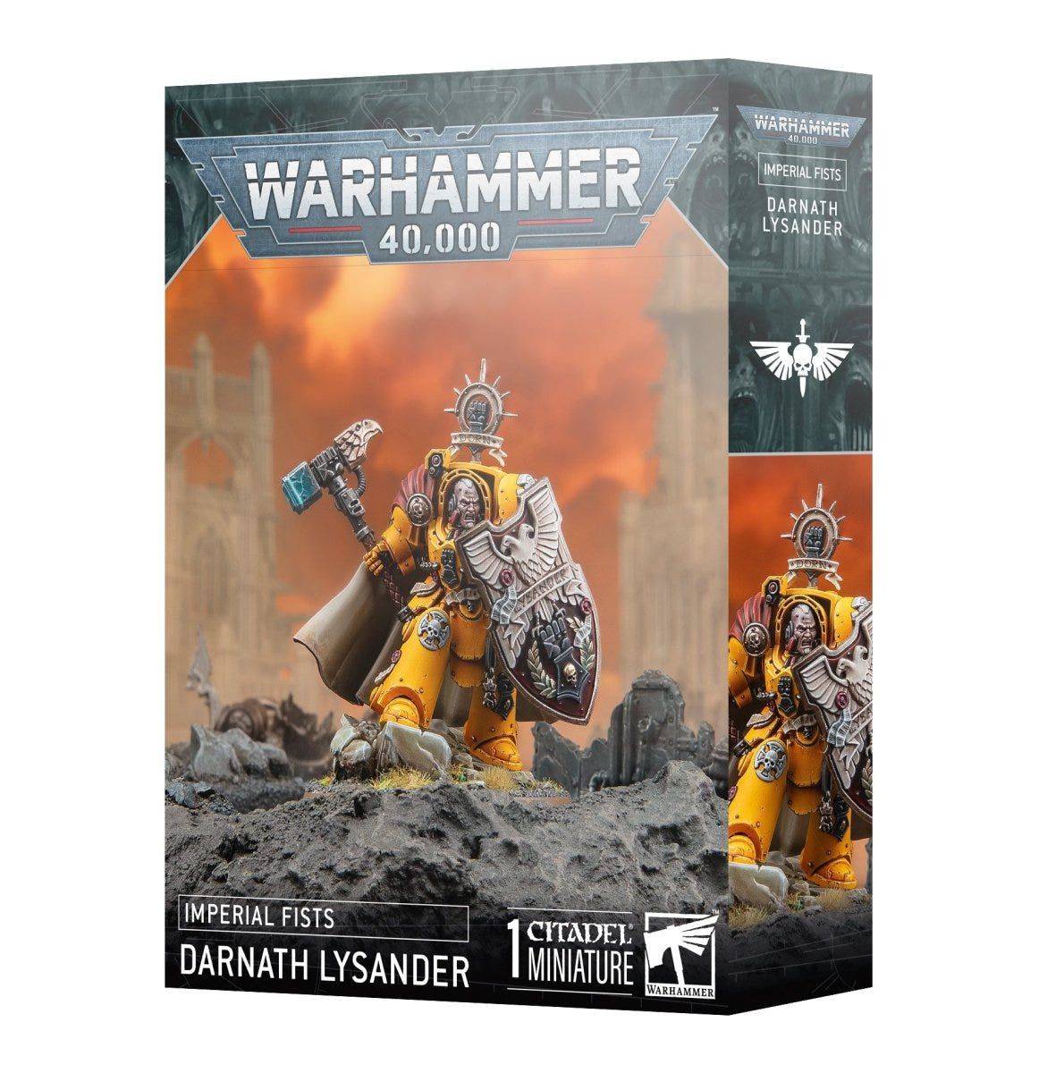 Warhammer 40,000 Imperial Fists Darnath Lysander box front