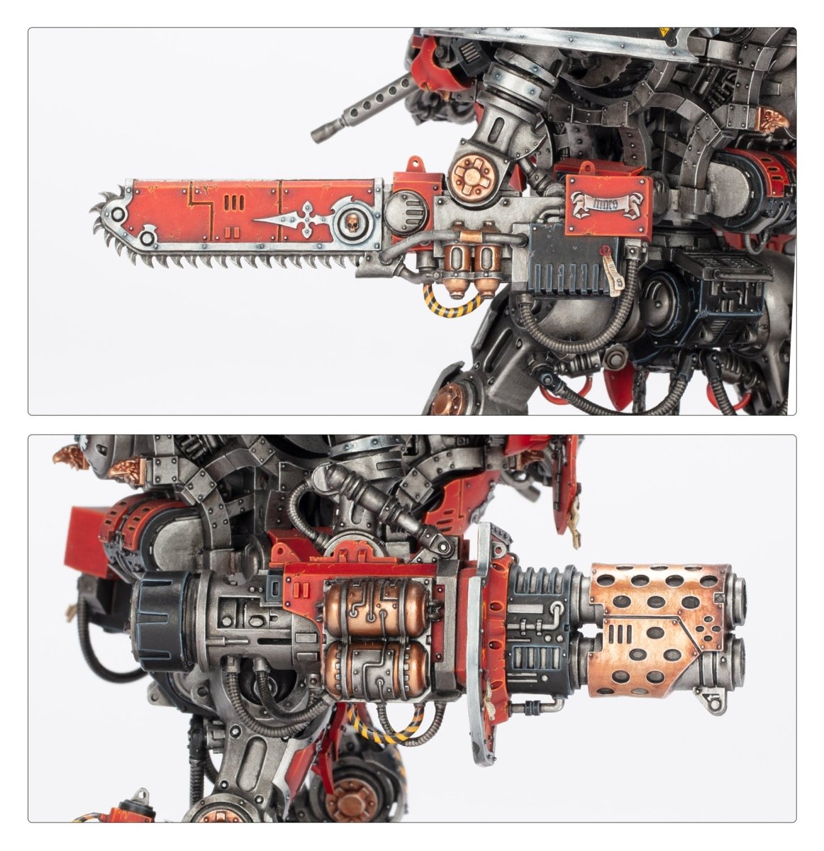 Imperial Knights: Knight Questoris model detail - Loaded Dice