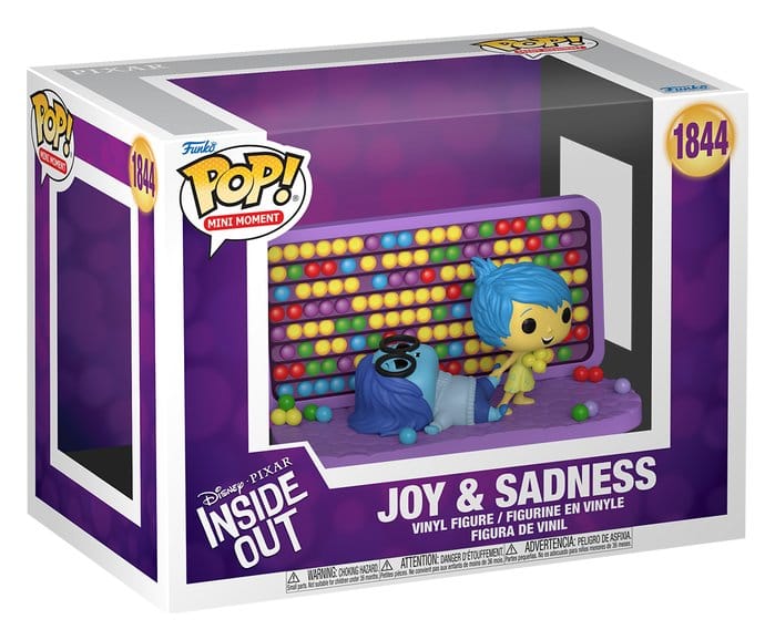 Disney Pixar Inside Out Funko Pop! Mini Moment Joy & Sadness 1844 in its window box