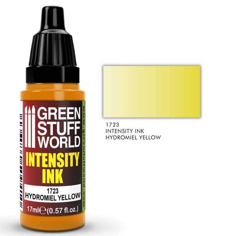 Green Stuff World - Intensity Ink HYDROMIEL YELLOW - Loaded Dice