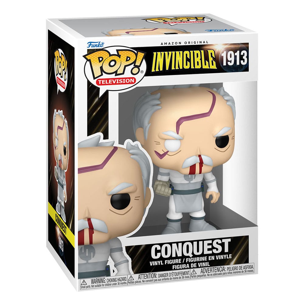 Invincible POP! Television Vinyl Figures Conquest 9 cm – Sealed Case of 6 (with Chase chance)