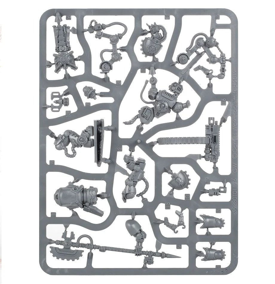 Iron Hands Iron Father Feirros unpainted plastic sprue, frame 1 of 1