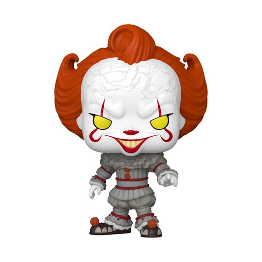 It: Welcome to Derry Pennywise the Dancing Clown Funko Pop! vinyl figure in grey ruffled costume