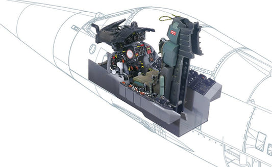 Italeri 1:12 F104G Cockpit - 2991