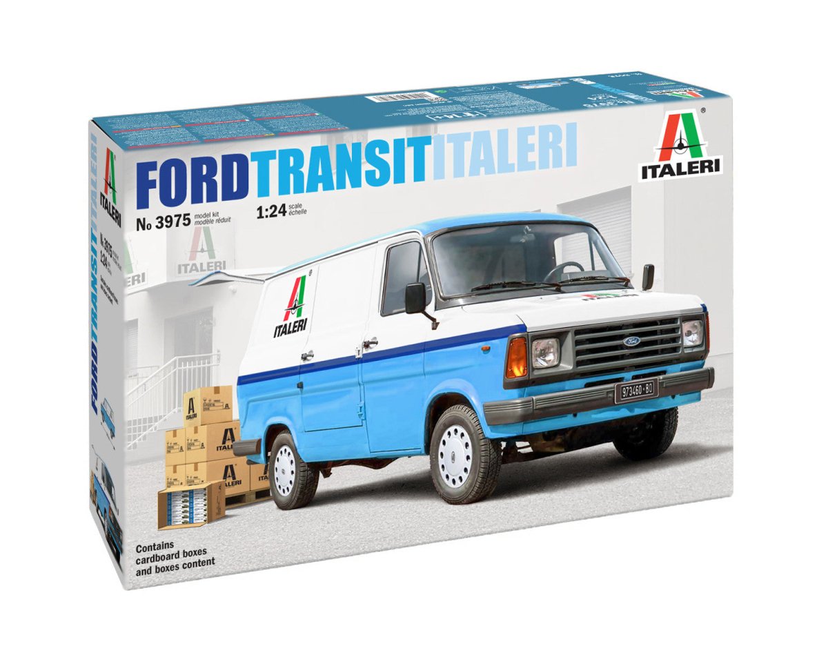 Italeri 1:24 Ford Transit "Italeri" Van - 3975