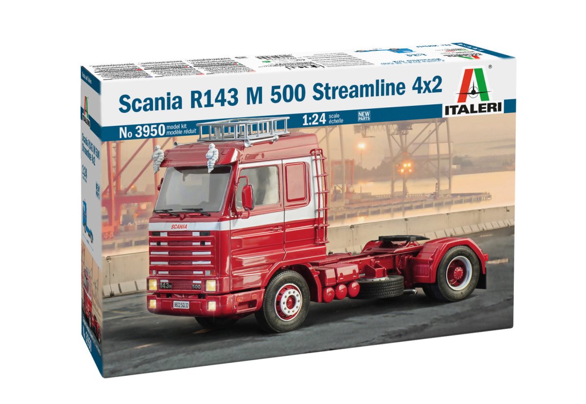 Italeri 1:24 Scania R143 M500 Streamline 4x2 - 3950