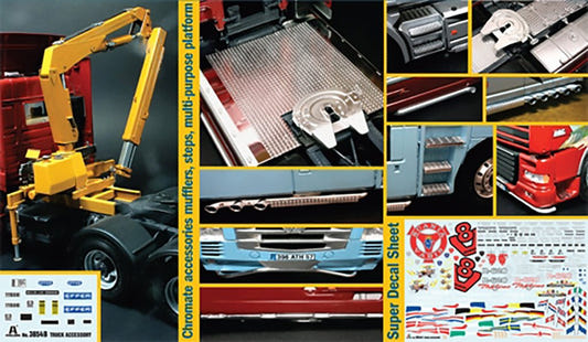 Italeri 1:24 Truck Accessoires Set - 3854