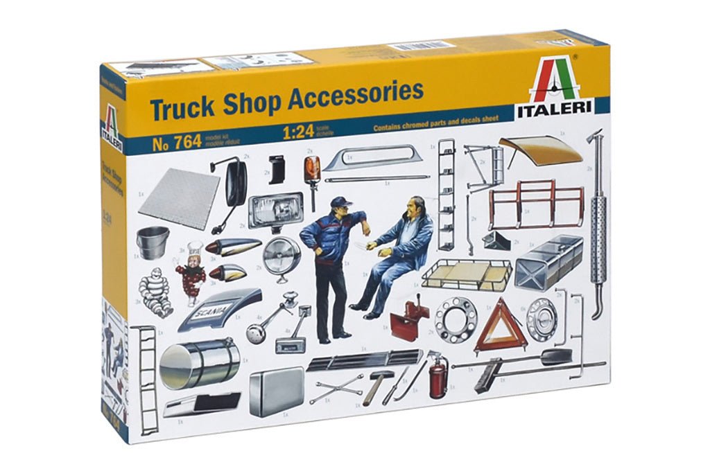Italeri 1:24 Truck Shop Accessories - 764