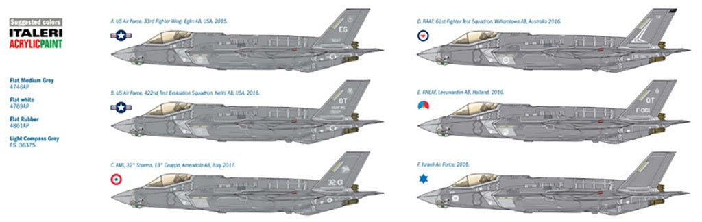 Italeri 1:32 F-35A Lightning II - 2506