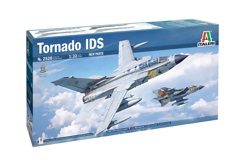 Italeri 1/32 Tornado IDS 40th Anniversary kit, front of the box