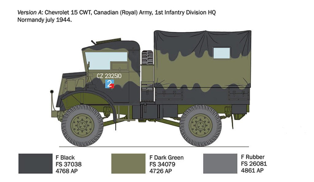Italeri 1:35 Chevrolet 15 CWT - 233