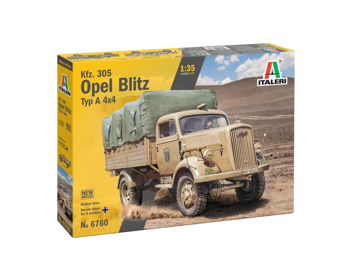Italeri 1:35 Kfz. 305 Opel Blitz Typ A 4x4 - 6760