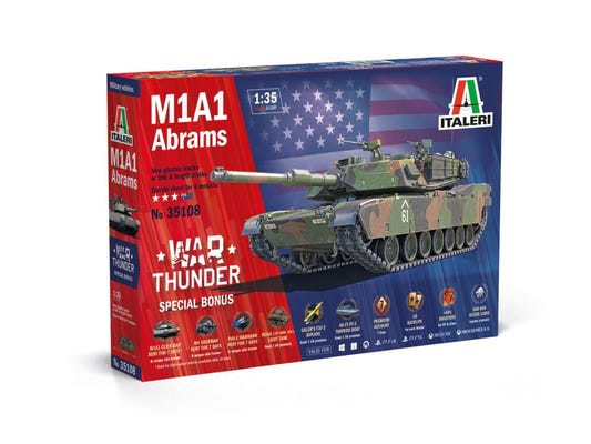 Italeri 1:35 M1A1 Abrams - W35108
