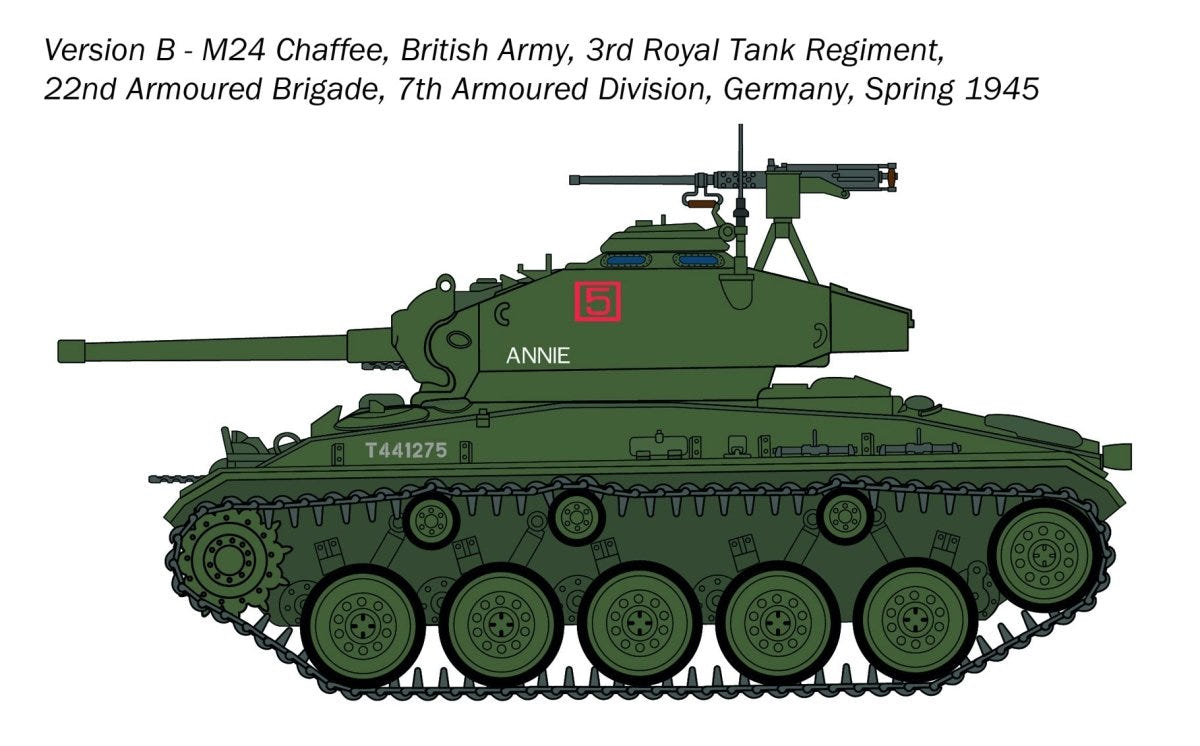 Italeri 1:35 M24 Chaffee - 6761