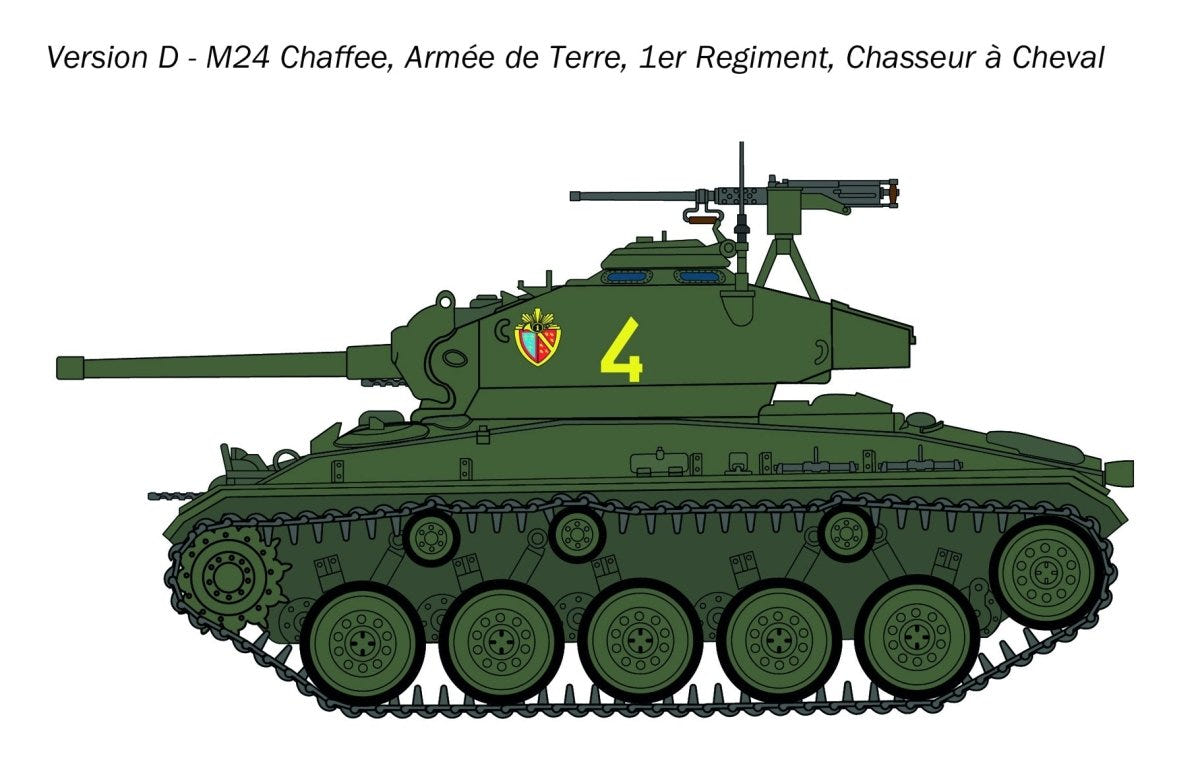 Italeri 1:35 M24 Chaffee - 6761