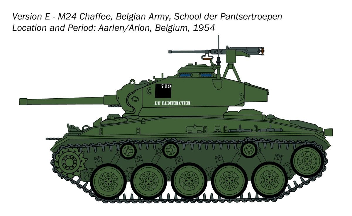 Italeri 1:35 M24 Chaffee - 6761