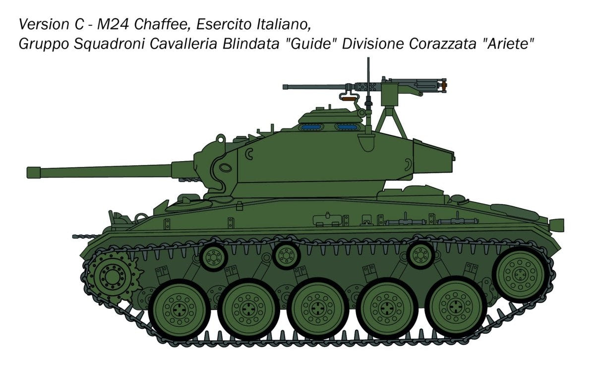 Italeri 1:35 M24 Chaffee - 6761