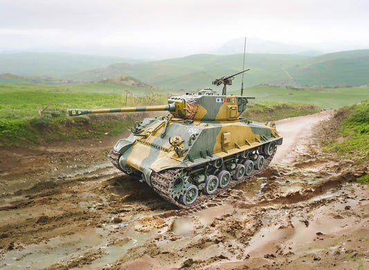 Italeri 1:35 M4A3E8 Sherman Korean War - 6586