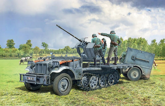 Italeri 1:35 Sd.Kfz. 10/4 with FlaK 30 - 6395