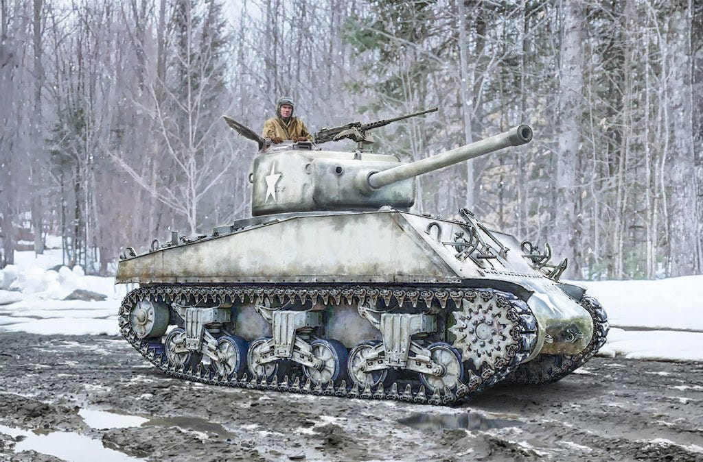 Italeri 1:35 Sherman M4A3 Wet - 96440