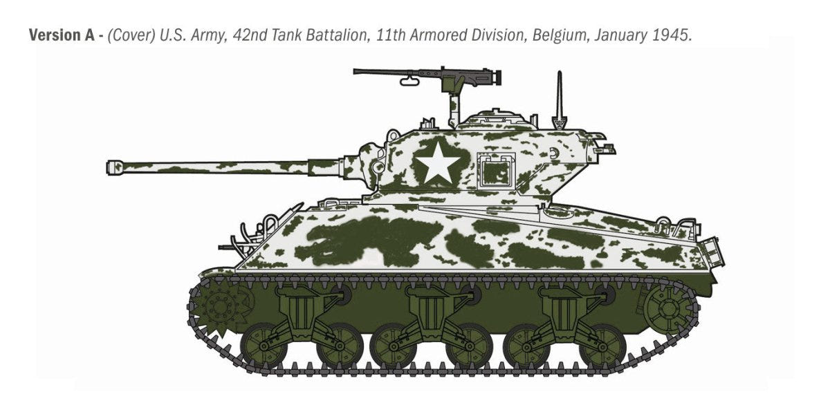 Italeri 1:35 Sherman M4A3 Wet - 96440