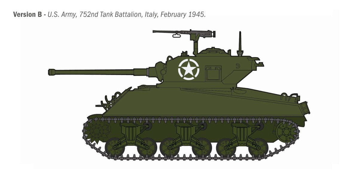 Italeri 1:35 Sherman M4A3 Wet - 96440