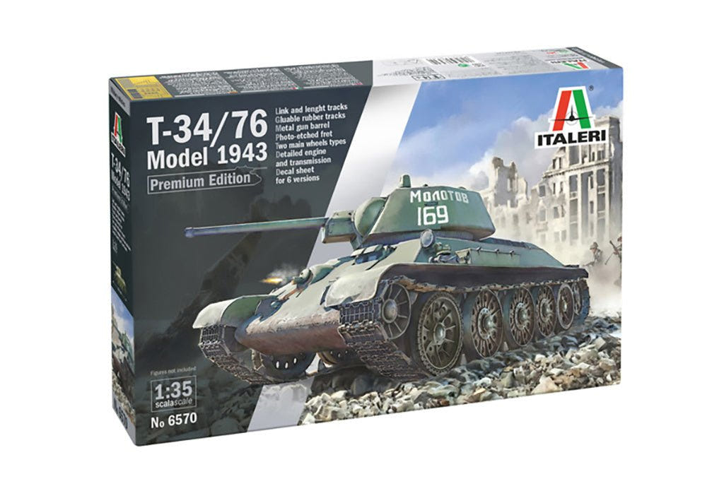 Italeri 1:35 T-34/76 Mod. 43 - 6570