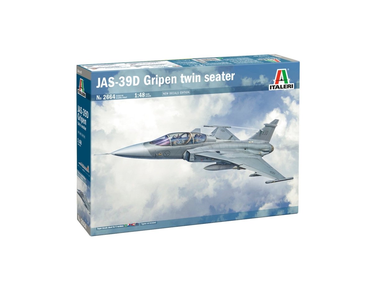 Italeri 1:48 JAS-39D Gripen Twin Seater - 2664