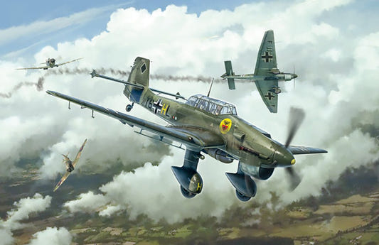 Italeri 1:48 Ju-87B Stuka - Battle of Britain 80th - 2807