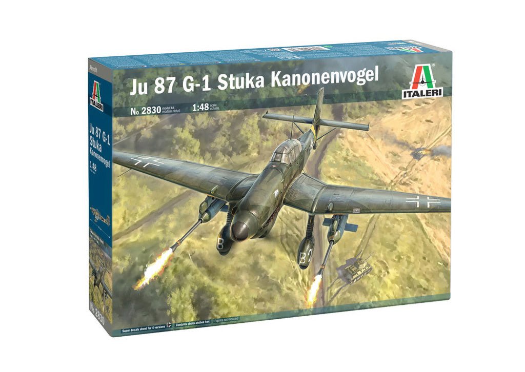 Italeri 1:48 Junkers Ju-87 G-1 Stuka Kanonenvogel - 2830
