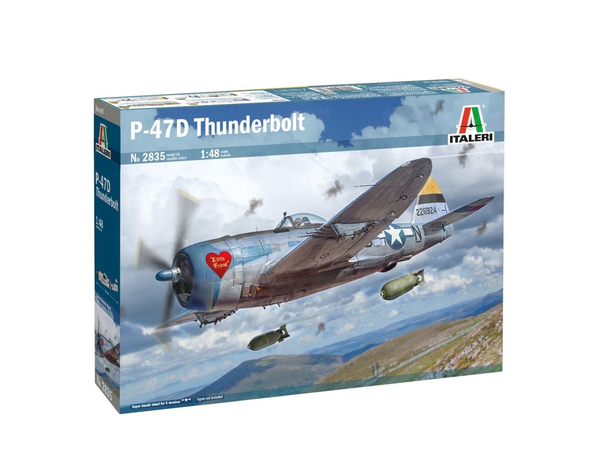 Italeri 1:48 P-47D Thunderbolt (E.T.O.) - 2835