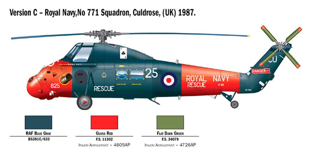 Italeri 1:48 Wessex UH.5 Falklands - 2720